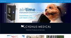 Desktop Screenshot of cygnusmedical.com